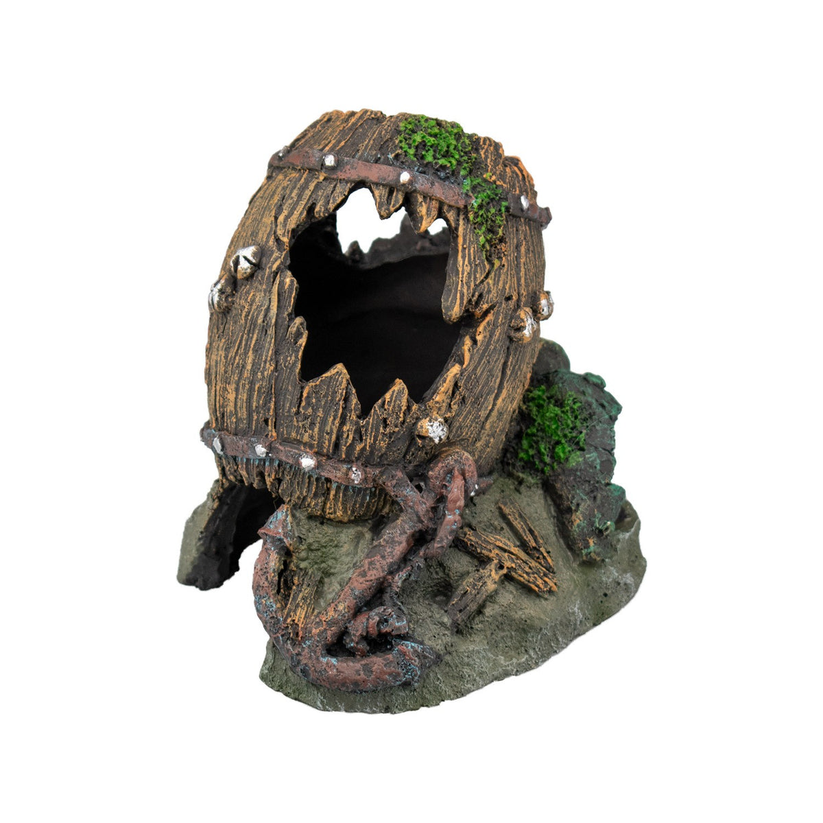 Aqpet Decorart Decorazioni Per Acquari Mod. Deep Barrel