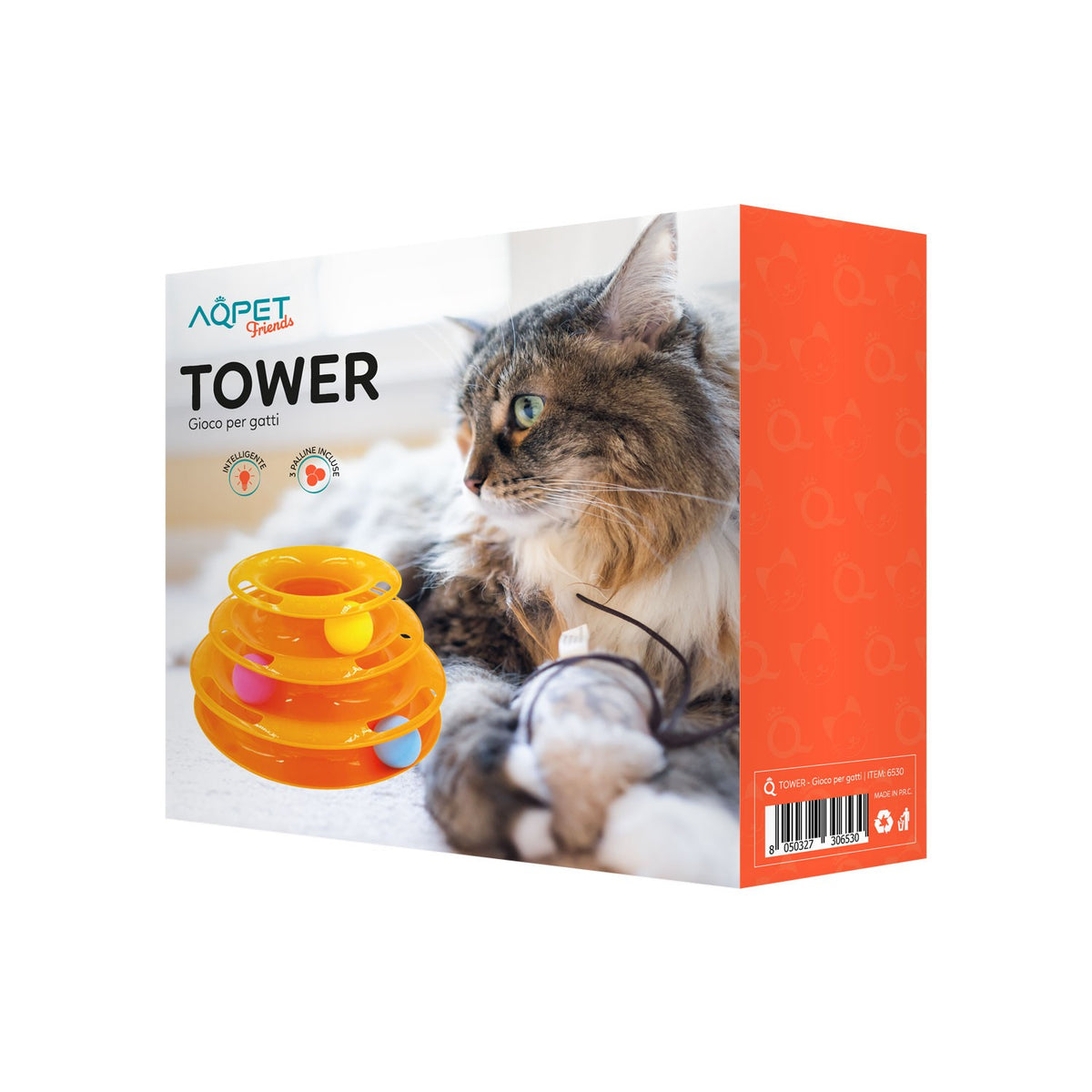AqpetFriends Cat Toy Tower Gioco Interattivo Per Gatti