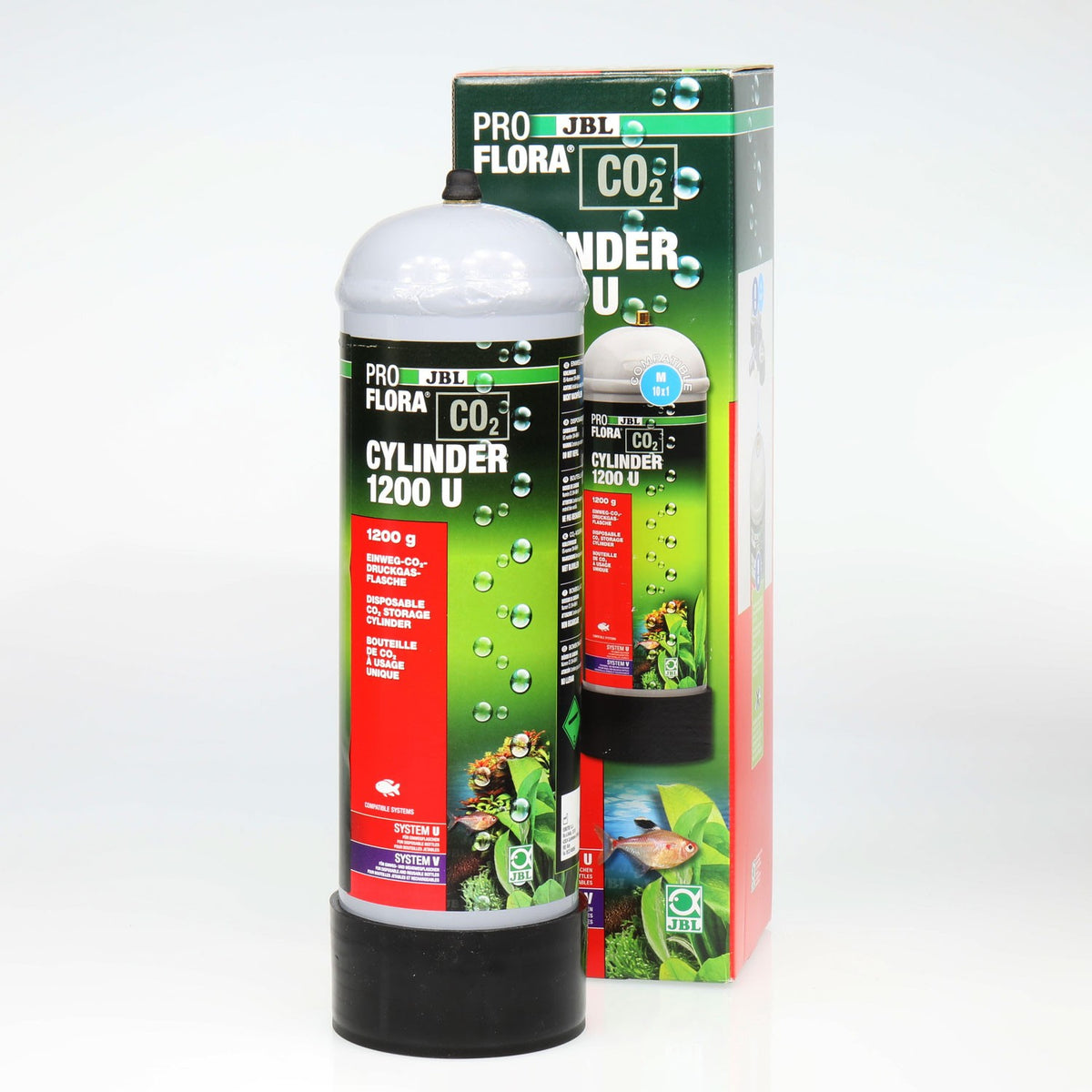 JBL PROFLORA CO2 Cylinder 1200 U Bombola CO2 Monouso Da 1,2kg Di Riserva Per Impianti CO2