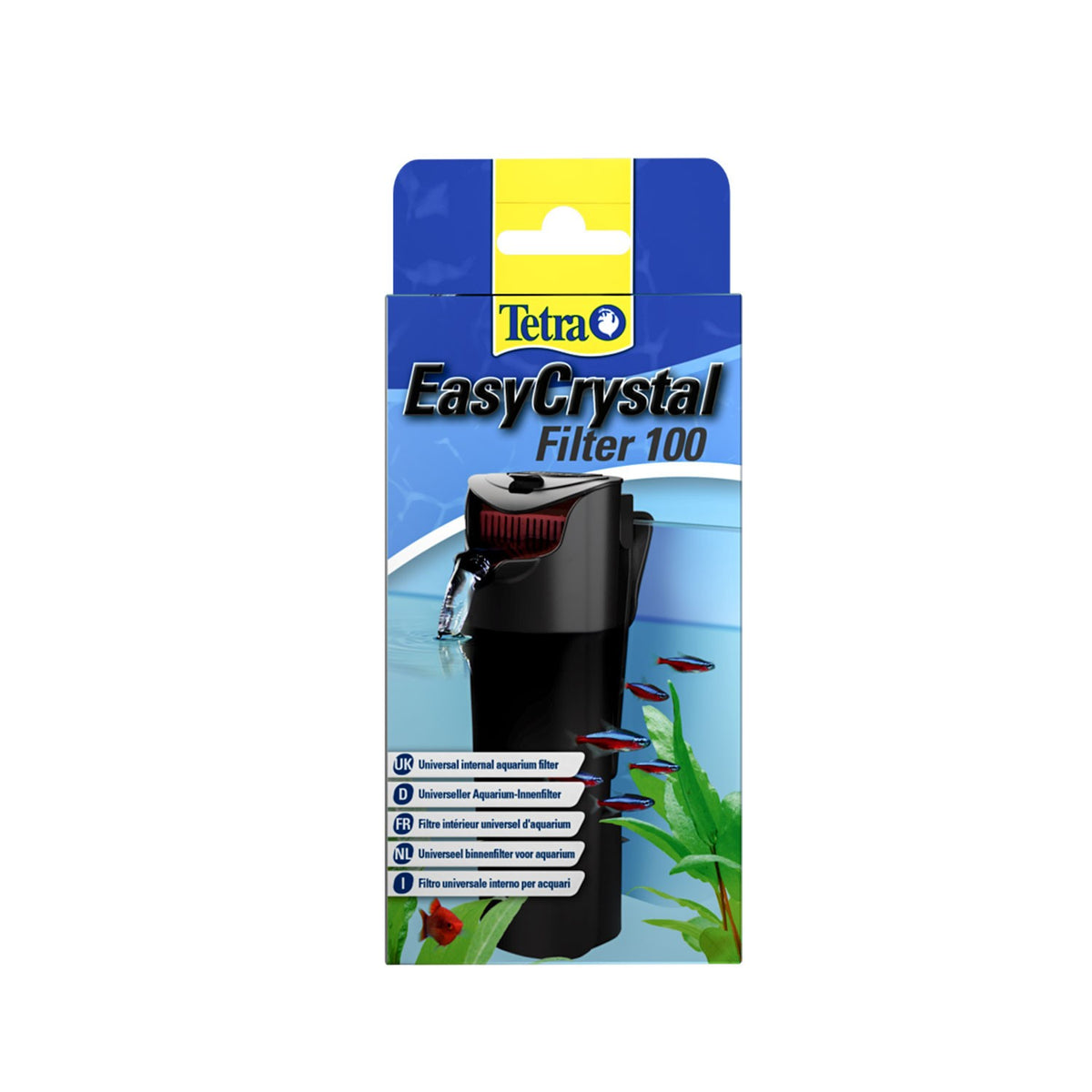 Tetra EasyCrystal 100 filtro interno per acquari fino a 15 litri