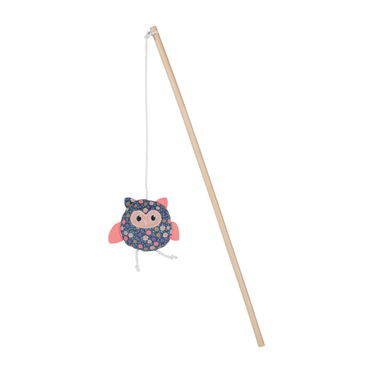 Zolux Ethi’Cat Fiori Canna Da Pesca Gufo Gioco Per Gatti In Materiali Riciclati