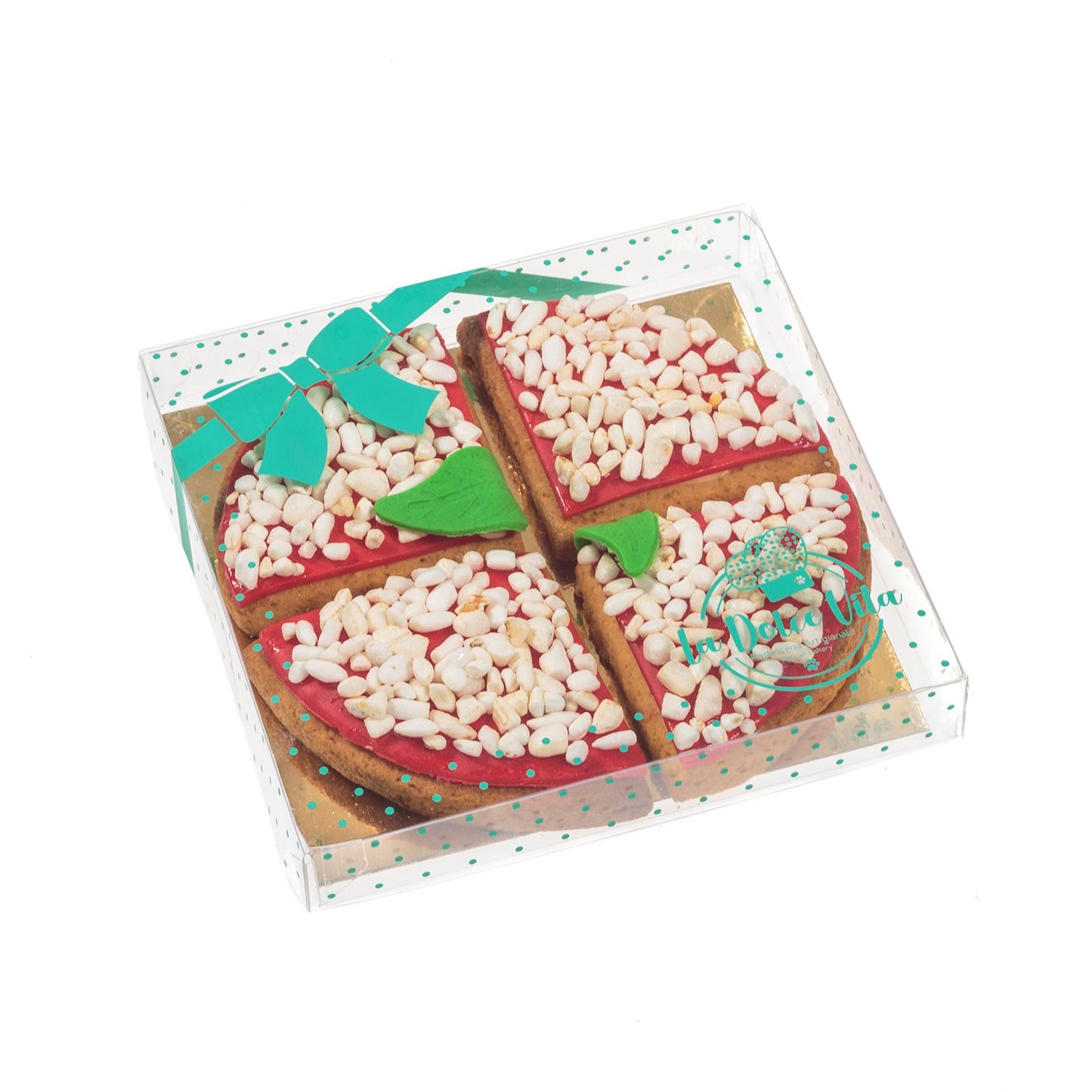 LeoPet La Dolce Vita Biscotti A Forma Di Pizza Per Cani 4pz