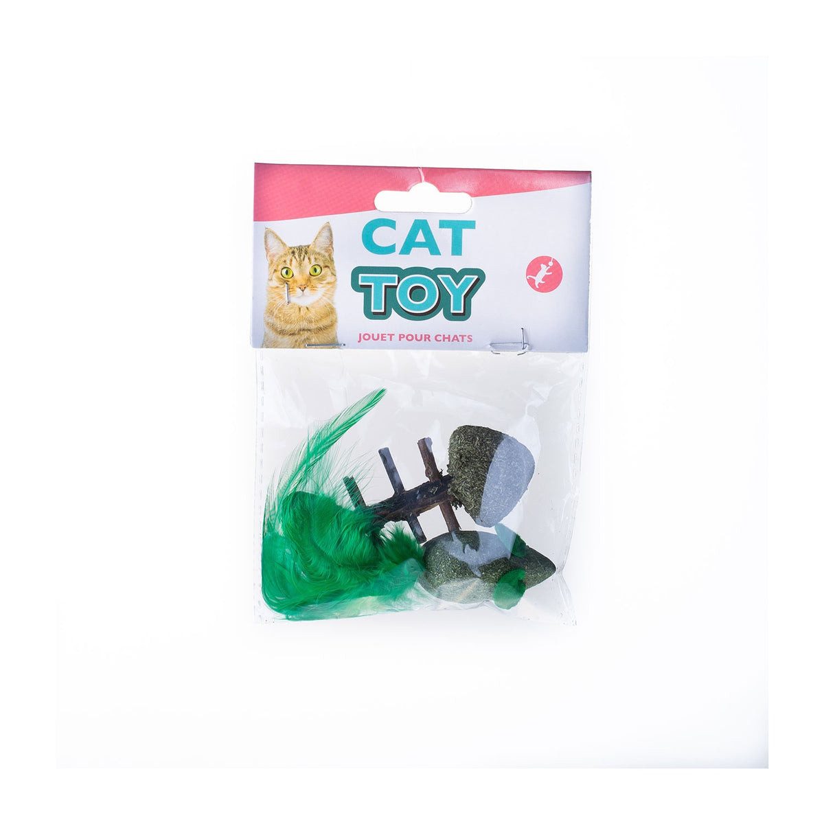 LeoPet Cat Toy Set 2 Giochi Con Catnip Per Gatti