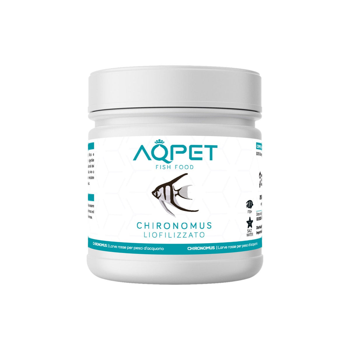 Aqpet Fish Food Chironomus Larve Di Insetti 250 Ml