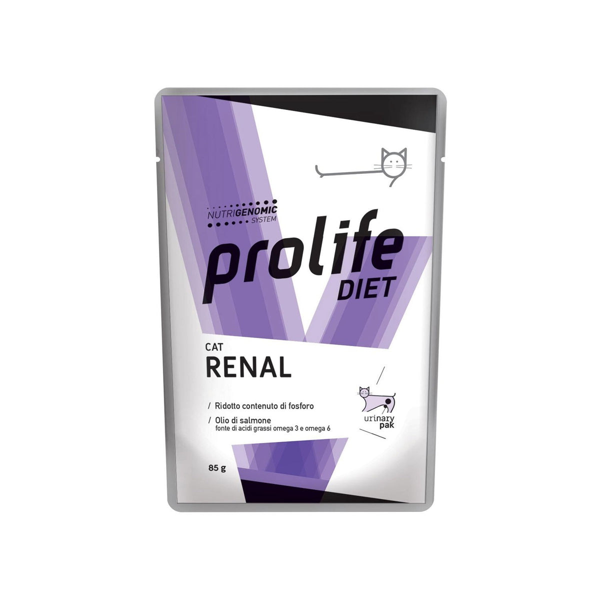 Prolife Cat Renal Bocconcini Dietetici Per Gatti Formulati Per Il Supporto Alla Funzione Renale 85gr