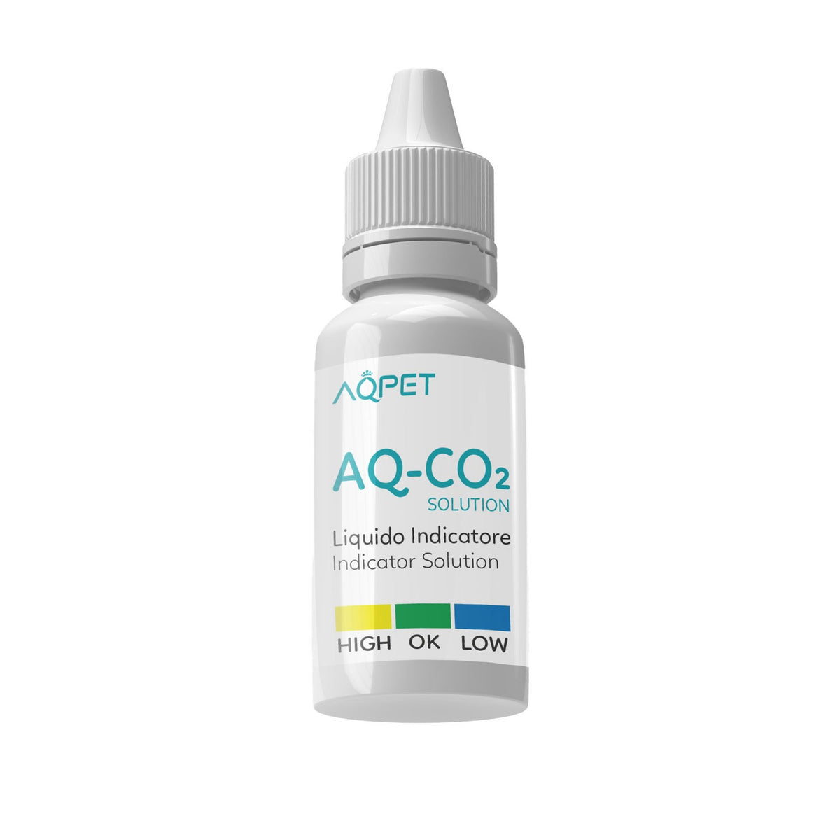 Aqpet Aq-Co2 Indicator Test Permanente per il Monitoraggio del Livello di Co2 negli Acquari d?Acqua Dolce