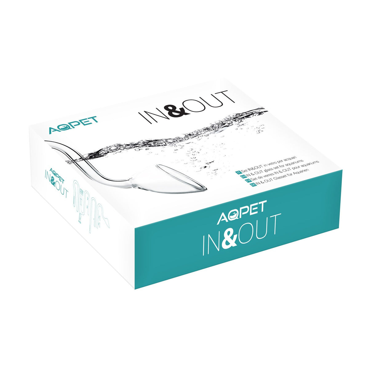Aqpet Set In&Out In Vetro Per Acquari