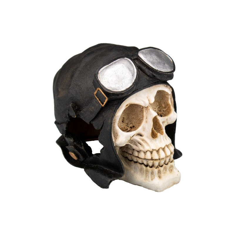 Aqpet Decorart Decorazioni Per Acquari Mod. Biker Skull