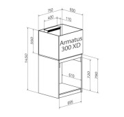 AquaMedic Armatus XD Series Acquario Marino Con Supporto E Sistema Di Filtraggio