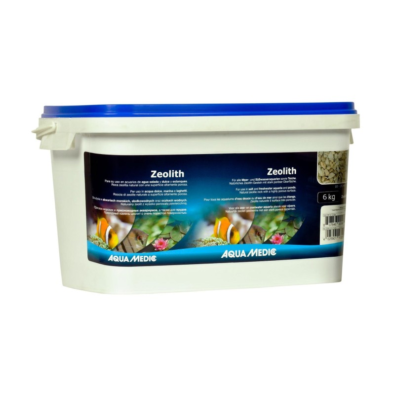 AquaMedic Zeolith 10-25 mm Materiale Filtrante Biologico Per Acquari 6 Kg