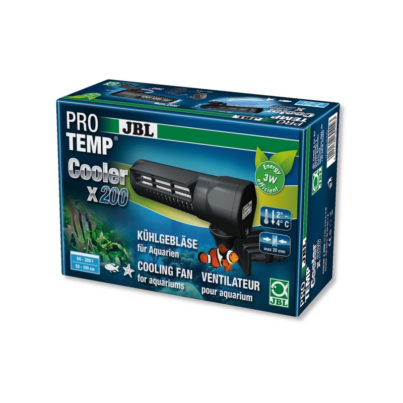 JBL PROTEMP Cooler x200 (Gen 2) Ventola Di Raffreddamento Per Acquari Dolci E Marini