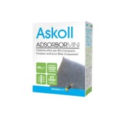 Askoll Adsorbor Mini Carbone Attivo 45g Per Filtri D'acquari