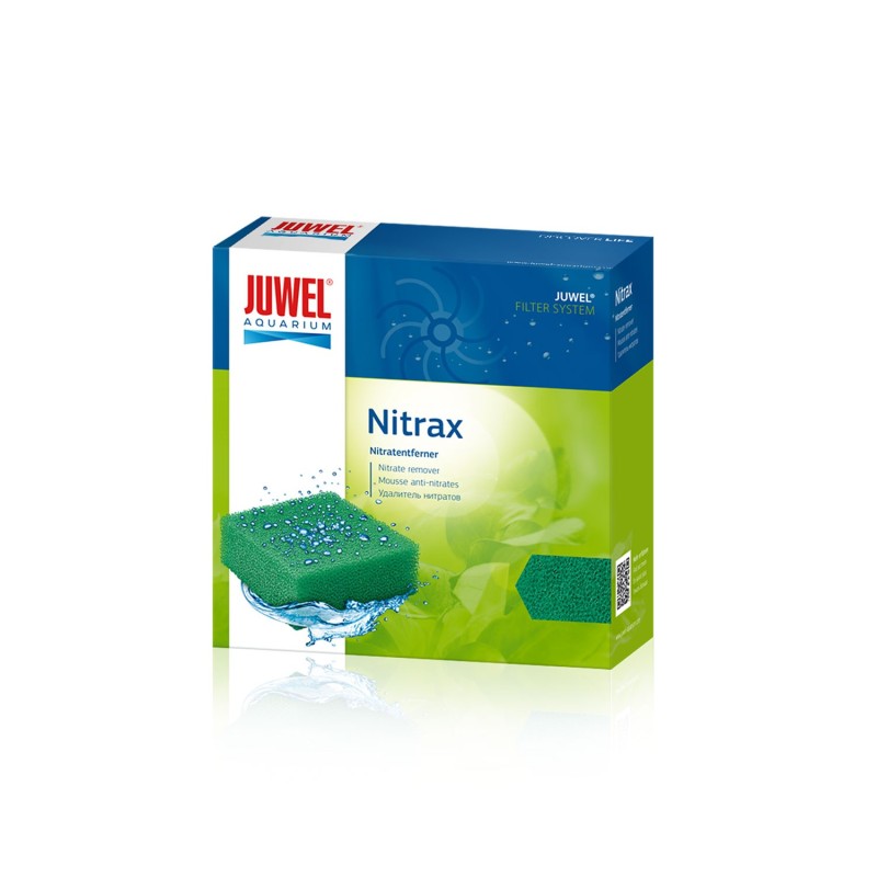Juwel Nitrax Spugna Filtrante Verde Anti-Nitrati Per Acquari Dolci E Marini