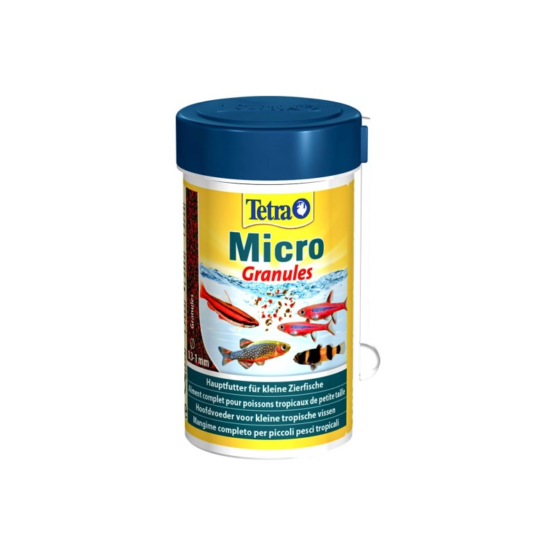 Tetra Micro Granules granulato finissimo per pesci tropicali 100 ml