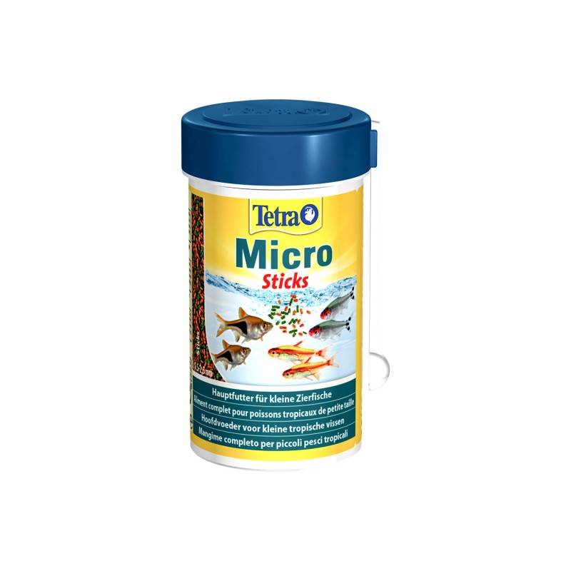 Tetra Micro Sticks galleggianti Mangime completo per Pesci Tropicali 100 ml