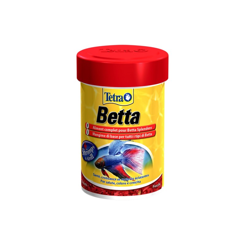 Tetra Min Betta mangime Fioccato specifico per pesci combattente 85 ml