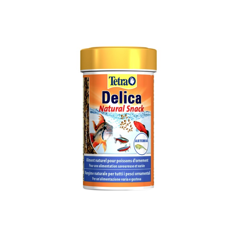 Tetra Delica Artemia Liofilizzata Mangime Naturale per tutti i pesci  tropicali 100 ml - Webpet