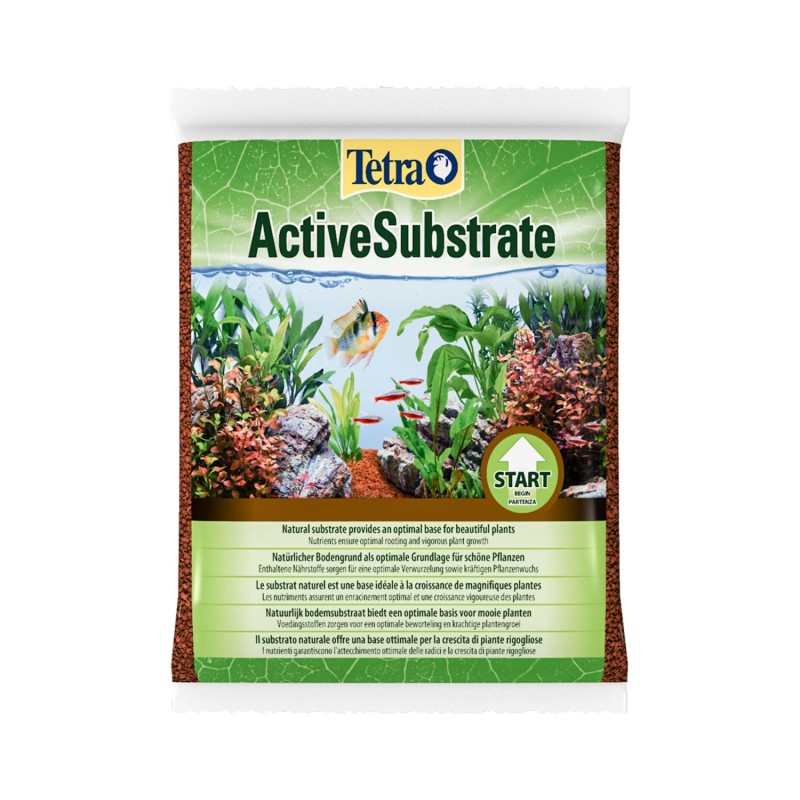 Tetra ActiveSubstrate Substrato naturale per la Crescita rigorosa delle Piante