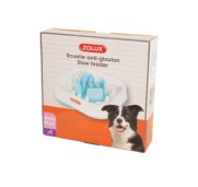 Zolux Ciotola Quadrata Anti-Ingozzamento Cibo per Cani