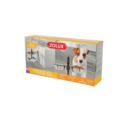 Zolux Supporto Regolabile con 2 Ciotole in Acciao Inox Cibo Acqua per Cani
