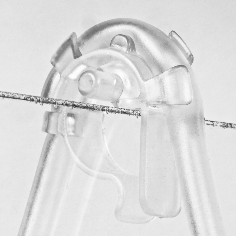 AquaMedic Pipe Holder Supporto Bordo Vasca Per Tubo CO2 Da 6 Mm