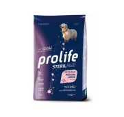 Prolife Sterilised Sensitive Adult Pork & Rice Medium/Large Crocchette Di Maiale E Riso Per Cani Adulti Sterilizzati 12kg
