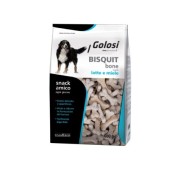 Golosi Bisquit BONE Latte E Miele Biscotti A Forma Di Osso Per Cani 600g