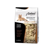 Golosi Bisquit COUNTRY Vaniglia E Cereali Biscotti Multiforme Contro L'Alitosi Per Cani 600g