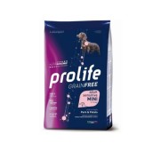 Prolife Grain Free Adult Sensitive Pork & Potato Mini Crocchette Di Maiale E Patate Per Cani Adulti Di Taglia Piccola