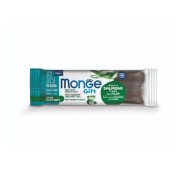 Monge Gift Skin Support Dog Meat Bars Snack Per Cani Adulti Ricco in Salmone Fresco con Aloe Vera e Lievito 40gr