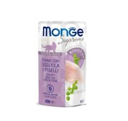 Monge Supreme Sterilised Cat Bocconcini Di Tonno Per Gatti Adulti Sterilizzati 80g