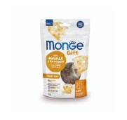 Monge Gift Cat Snack Appetito Difficile con Maiale e Formaggio Filled and Crunchy Per Gatti 60gr