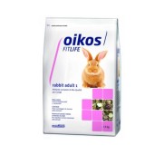 Oikos FitLife Rabbit Adult 1 Mantenimento Plus Alimento Completo Di Alta Qualit? Per Conigli 1,5kg