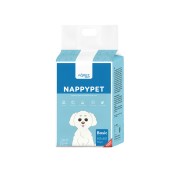 AqpetFriends Nappy Pet Basic Tappetino Assorbente Con Strisce Adesive 50 pz