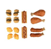 Flamingo Snacks Fast Food Scatola Take Away Per Cani Adulti Di Tutte Le Taglie 260gr