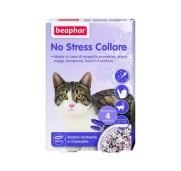 Beaphar No stress Collare Gatto ad azione Calmante e rilassante con estratti di Valeriana