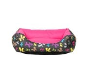AqpetFriends Cushy Street Balloon Pink Bed Cuccia Per Cane Super Imbottita