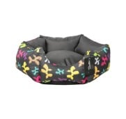 AqpetFriends Cushy Street Balloon Black Lounge Cuccia Per Cane Super Imbottita