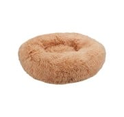 AqpetFriends Fluffy Cuscino Morbido Per Cani A Ciambella Beige