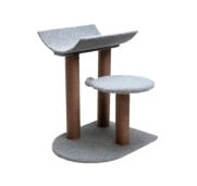 AqpetFriends Lisbon Tiragraffi In Sisal 58 Cm Grigio