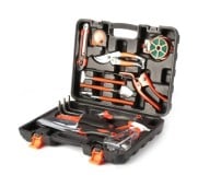 Flur Silva PRO Valigetta Set Attrezzi Da Giardino Per Piante Giardinaggio 12 Pezzi