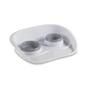 Stefanplast Set Dinner Cibo e Acqua Blu Acciaio/Stone Grey