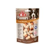 8in1 Flavours Meaty Biscuits Ricompense Biscottini Triplo Gusto Per Cani