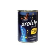 Prolife Smart Adult Chicken & Rice Medium/large Bocconcini Di Pollo E Riso Per Cani Adulti Di Taglia Media E Grande 400g