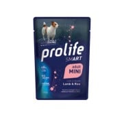 Prolife Smart Adult Lamb & Rice Mini Bocconcini Di Agnello E Riso Per Cani Adulti Di Taglia Piccola 100g