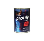 Prolife Smart Adult Beef & Rice Medium/large Bocconcini Di Manzo E Riso Per Cani Adulti Di Taglia Media E Grande 400g