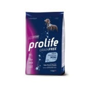 Prolife Grain Free Adult Sensitive Sole Fish & Potato Mini Crocchette Di Sogliola E Patate Per Cani Adulti Di Taglia Piccola