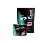 Prolife Life Style Kitten Salmon Bocconcini Per Gattini Al Salmone