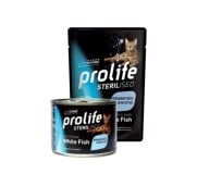 Prolife Sterilised Grain Free Adult White Fish Bocconcini Di Pesce Bianco E Patate Per Gatti Adulti Sterilizzati