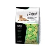Golosi Bisquit COUNTRY Mela E Menta Biscotti Multiforme Contro L'Alitosi Per Cani 600g